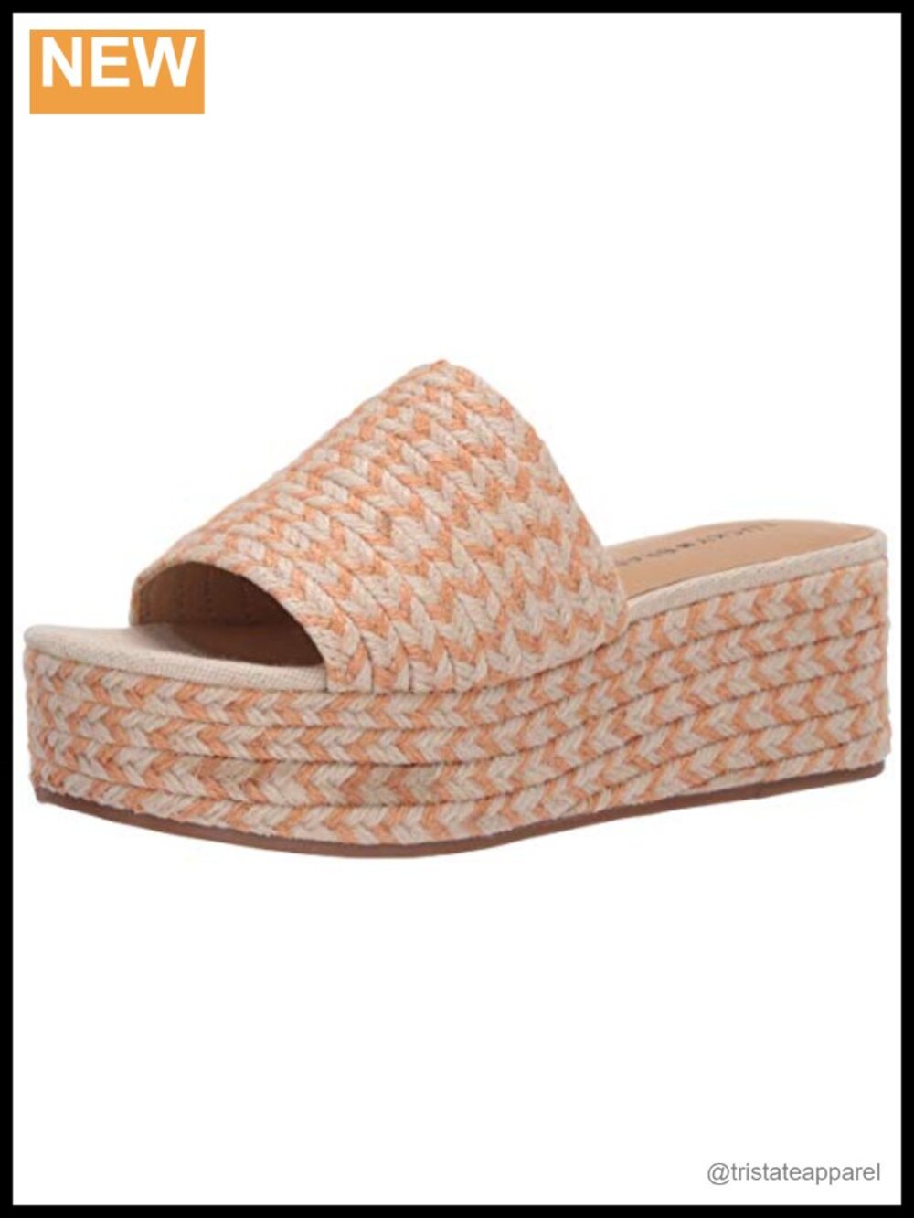 Lucky Brand Shearling Wedge Espadrille Sandal Ankle Strap Open Toe